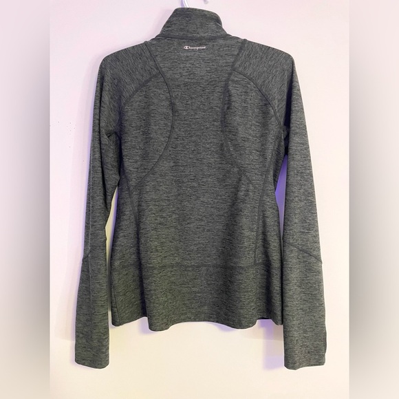 Champion Women’s Athletic Jacket in Dark Grey & Pink - Picture 2 of 6